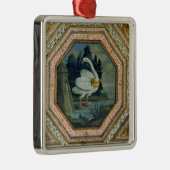 Detail der Deckendekoration im Salon Ornament Aus Metall (Rechts)