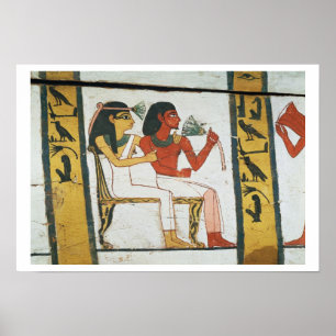 Detail der Dekoration eines Sarkophags des L