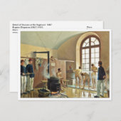 Detail der Duschen im Regiment von Eugene Chaper Postkarte (Vorne/Hinten)