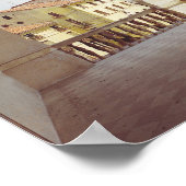 Detail der Galerie der Hauptfassade, c.1550 Poster (Ecke)