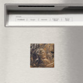 Detail der Gladiatorenmaske Magnet (In Situ (Geschirrspüler))