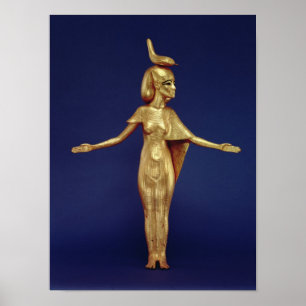 Detail der Göttin Selket Poster