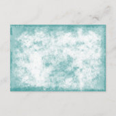 Detail der Hochzeiten im tropischen Palm Tree Beac Begleitkarte (Rückseite)