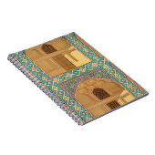 Detail der Hof-Säulengänge im Medrese-i-S Notizblock (Rechte Seite)