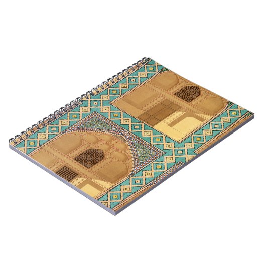 Detail der Hof-Säulengänge im Medrese-i-S Notizblock (Linke Seite)