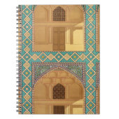 Detail der Hof-Säulengänge im Medrese-i-S Notizblock (Vorderseite)