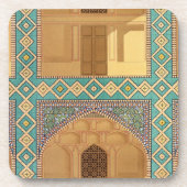 Detail der Hof-Säulengänge im Medrese-i-S Untersetzer (Vorderseite)