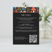 Detail der Kernwaldgebiete und QR-Code Begleitkarte (Stehend Vorderseite)