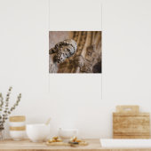 Detail der Kleiderbügel Patriarch Zacarias Statue Poster (Küche)