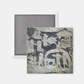 Detail der Legende von Valhalla Magnet (Vorderseite/Rückseite)