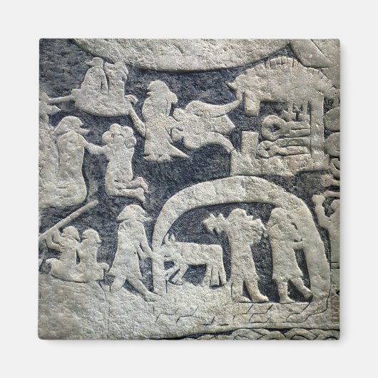 Detail der Legende von Valhalla Magnet (Vorne)