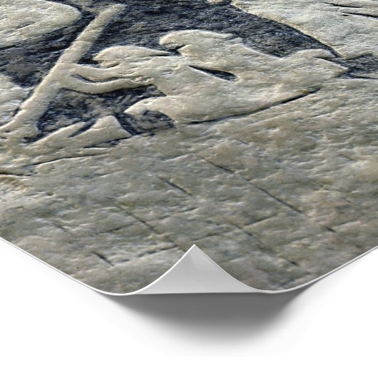 Detail der Legende von Valhalla Poster (Ecke)