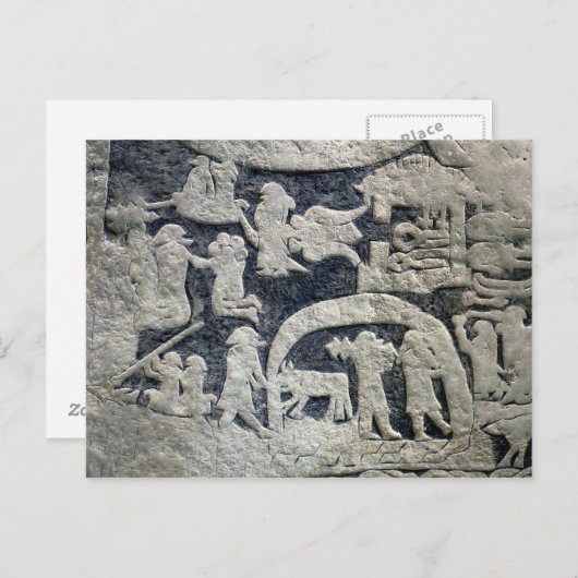 Detail der Legende von Valhalla Postkarte (Vorne/Hinten)