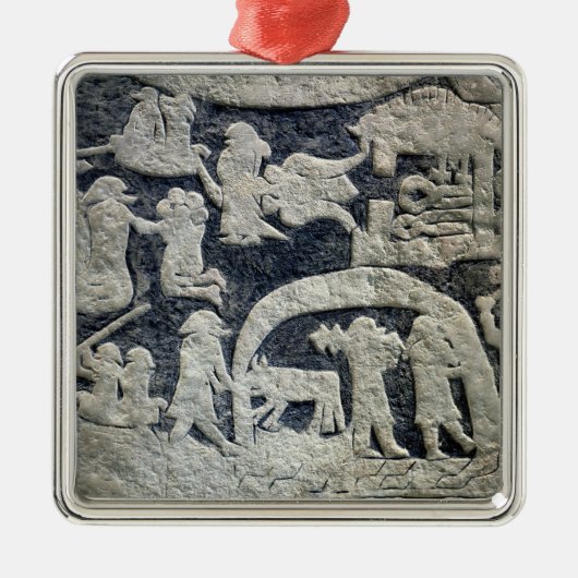 Detail der Legende von Walhall Ornament Aus Metall (Vorne)