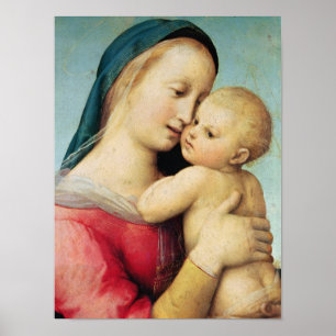 Detail der Madonna Tempi, 1508 Poster