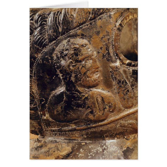 Detail der Maske eines Gladiators (Vorne)