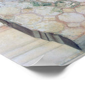 Detail der Mauer des Krypts von St. Paul Poster (Ecke)