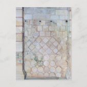 Detail der Mauer des Krypts von St. Paul Postkarte (Vorderseite)