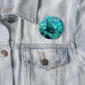 Detail der Muschel: Türkis abalone paua Button (Beispiel)
