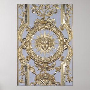 Detail der Panellingsschilderung Poster