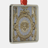 Detail der Panellingsschilderung Silbernes Ornament (Rechts)