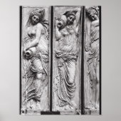 Detail der Reliefs Poster (Vorne)