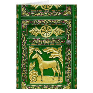 Detail der Sinti und Roma-Tür