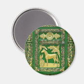 Detail der Sinti und Roma-Tür Magnet (Vorderseite/Rückseite)