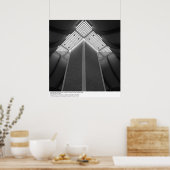 Detail der Student Gewerkschaft Fireplace, UCR, 19 Poster (Küche)