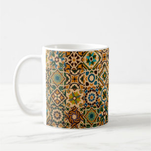 Detail der traditionellen Fliesen (Azulejos) aus f Kaffeetasse