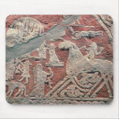 Detail der Zahlen, die eine Saga veranschaulichen Mousepad (Vorne)