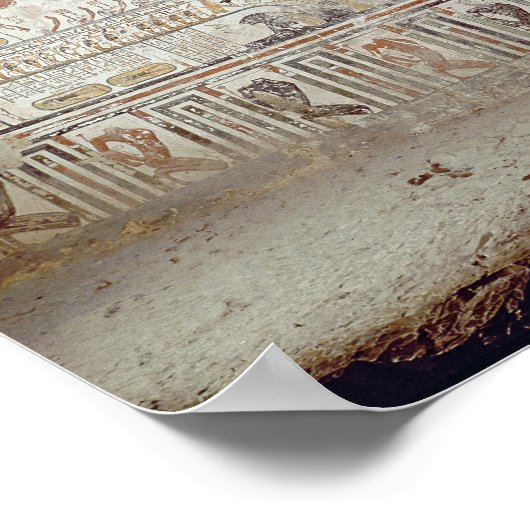 Detail des Buches der Erde Poster (Ecke)