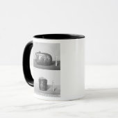 Detail des Deckels eines pyxide Tasse (Vorderseite Links)