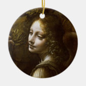 Detail des Engels Keramik Ornament (Vorne)