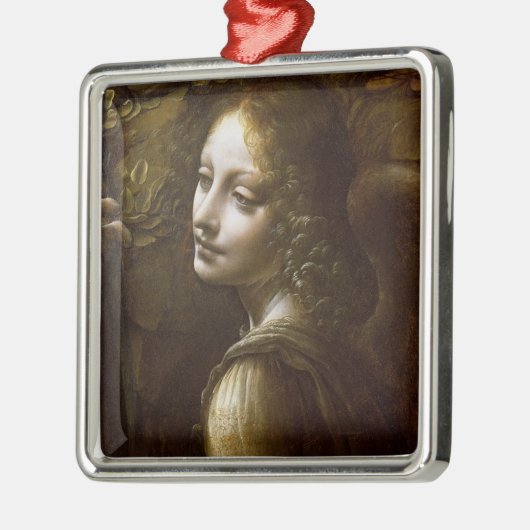 Detail des Engels Silbernes Ornament (Links)