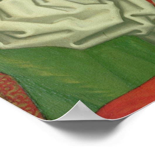 Detail des Erzengels Gabriel Poster (Ecke)