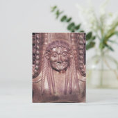 Detail des Gorgonien-Handles aus einem Krater Postkarte (Stehend Vorderseite)