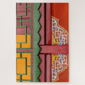 Detail des Klostergebäudes Puzzle (Vertikal)