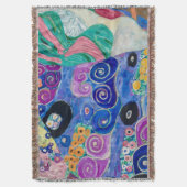 Detail des Maiden von Gustav Klimt Decke (Vorderseite Vertikal)