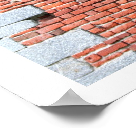 Detail des Mittelfensters Poster (Ecke)