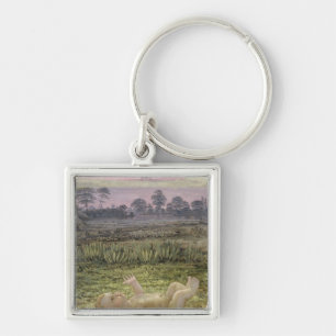 Detail des Morgens, c.1808-09 Schlüsselanhänger