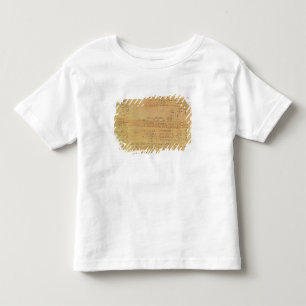 Detail des Rhind mathematischen Papyrusses Kleinkind T-shirt