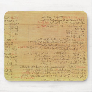 Detail des Rhind mathematischen Papyrusses Mousepad