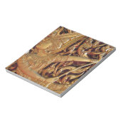 Detail des thailändisch-buddhistischen Tempels Notizblock (Rotiert)