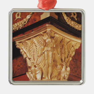 Detail des winged Sieges Ornament Aus Metall