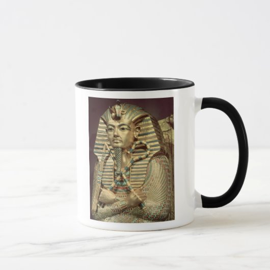 Detail des zweiten mummiform Sarges Tasse (Rechts)