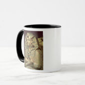 Detail des zweiten mummiform Sarges Tasse (Vorderseite Links)