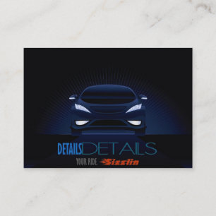 Detail-Detail-Geschäfts-Karte Visitenkarte