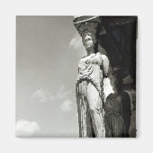 Detail einer Karikatur aus dem Erechtheion Magnet (Vorne)