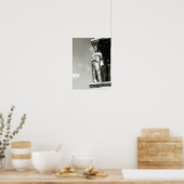 Detail einer Karikatur aus dem Erechtheion Poster (Küche)